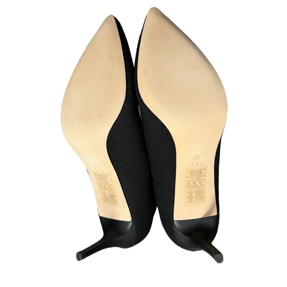 🌻NEW Pour La Victoire Daphne Nickle Knit Black Ankle Booties Size 10 | box inc. - Picture 10 of 13